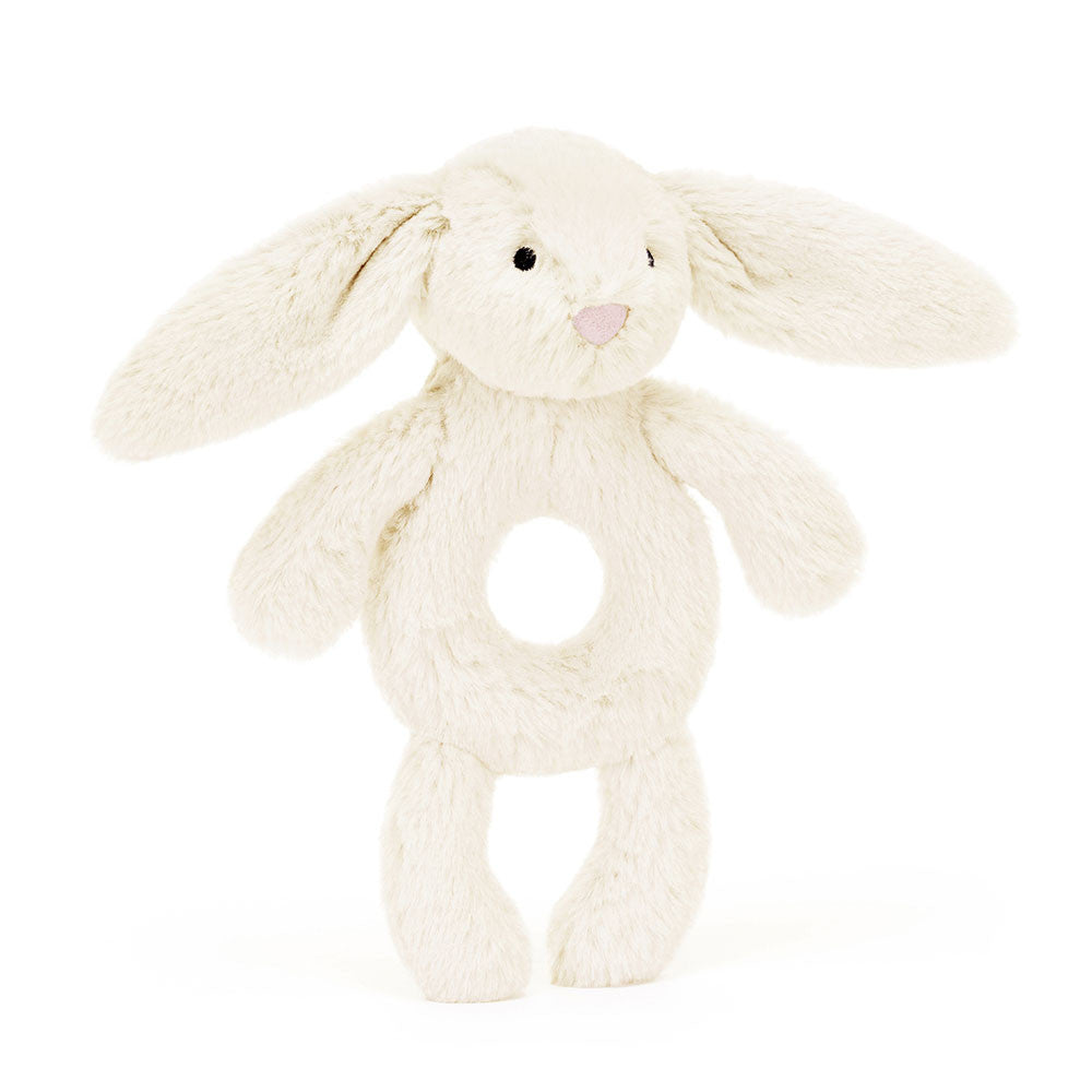 Bashful Bunny Ring Rattle (3 colors available)