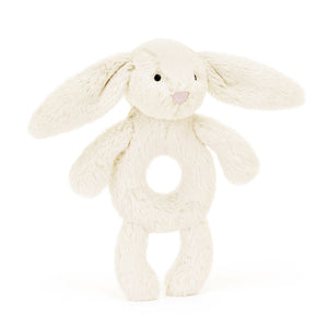 Bashful Bunny Ring Rattle, Jellycat
