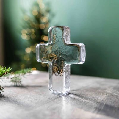 Simon Pearce Gift Boxed Cross