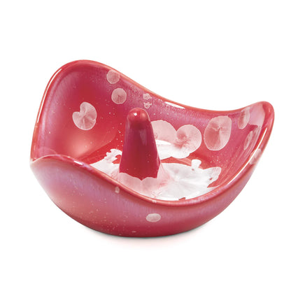 Simon Pearce Crystalline Ring Holder Candent, Garnet