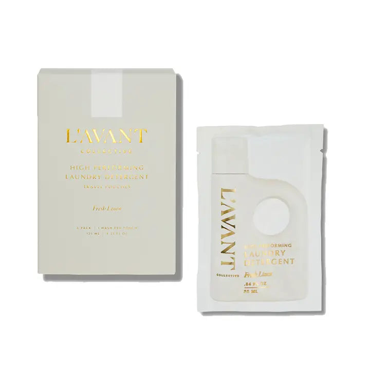 L'Avant Collective Fresh Linen Detergent Travel Pack of 5
