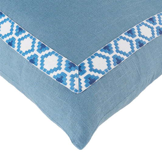 Camden Dusty Blue 22x22" Pillow