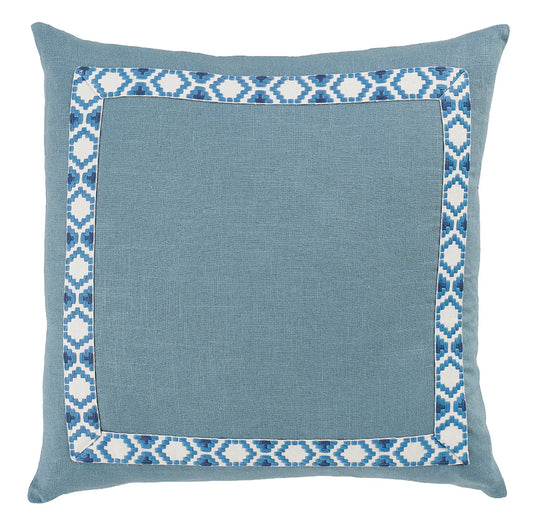 Camden Dusty Blue 22x22" Pillow