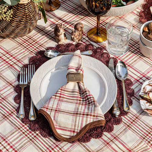 Harvest Tartan Napkin - Set of 4