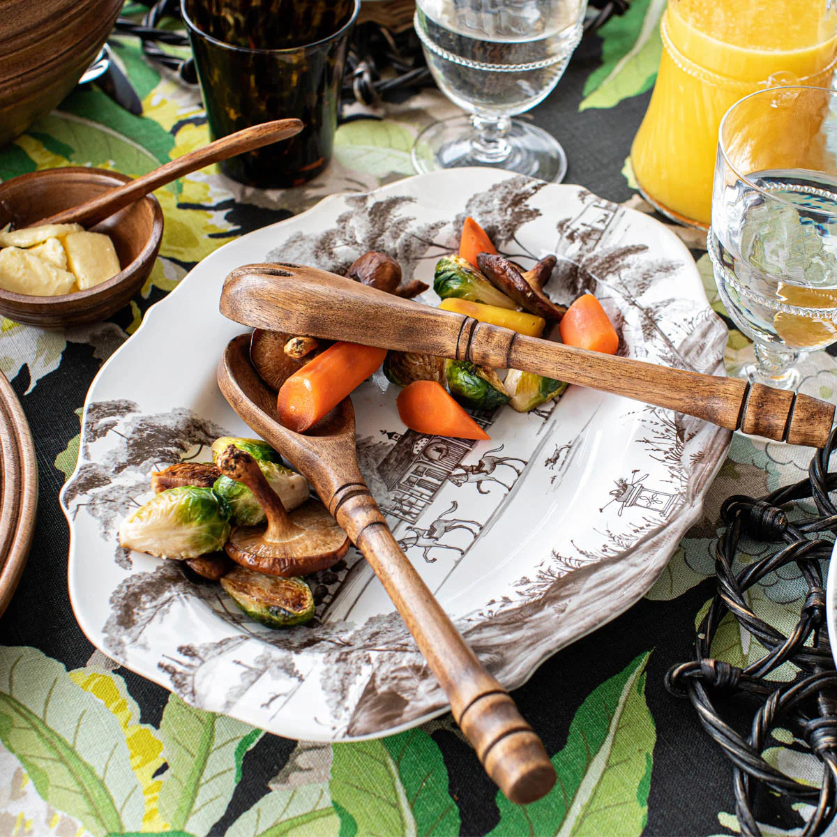 Juliska Country Estate Flint 15" Serving Platter