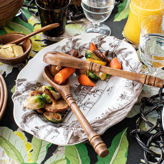 Juliska Country Estate Flint 15" Serving Platter