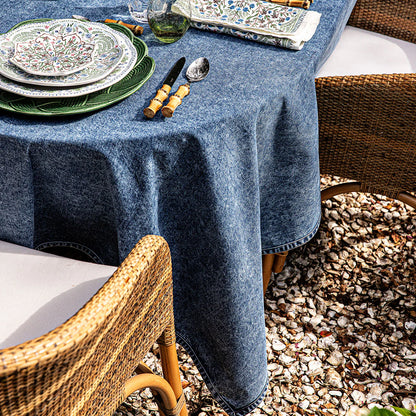 Juliska Denim 60" x 120" Tablecloth