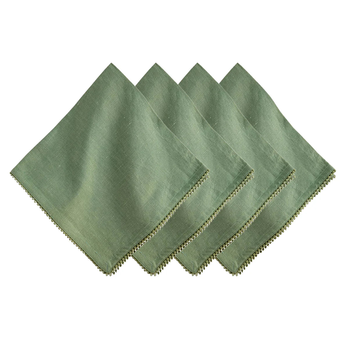 Juliska Berry Trim Watercress Napkins (Set of 4)