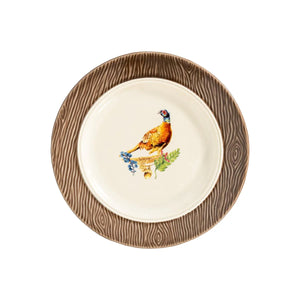 Forest Walk Animal Cocktail Plates, Assorted Set of 4 - Juliska