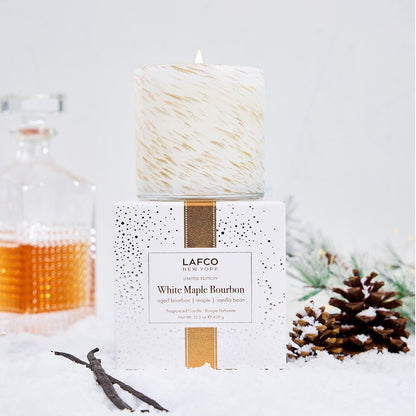 White Maple Bourbon 15.5 oz Candle, LAFCO