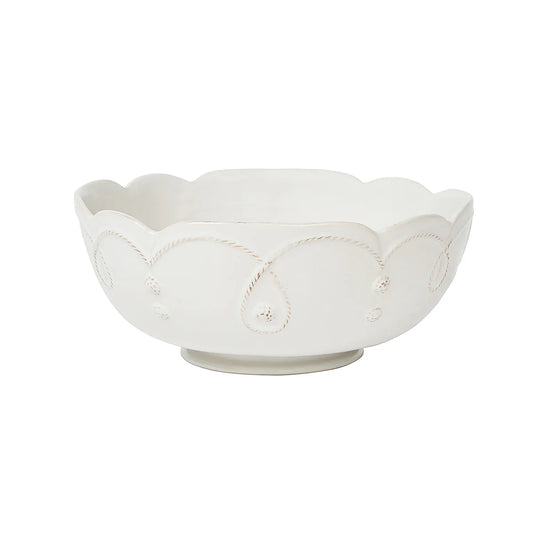 Juliska Jardins du Monde 10" Serving Bowl in Whitewash