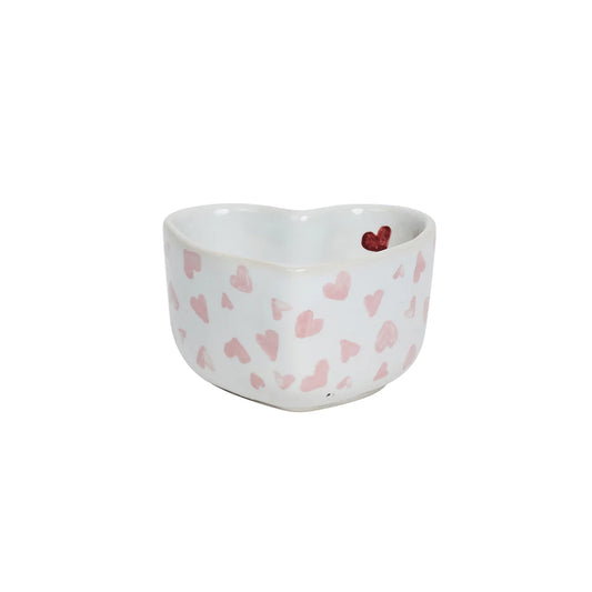 Juliska Love You More Ramekin in Pink