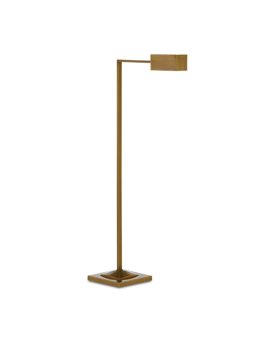 Ruxley Brass Floor Lamp