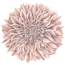 Load image into Gallery viewer, Die-Cut Dahlia Placemats, Set of 12