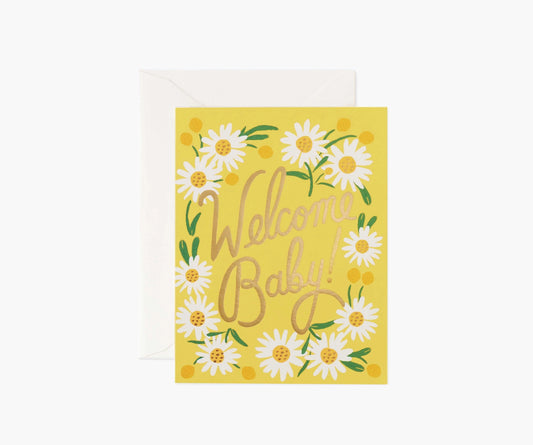 Rifle Paper Co. Daisy Baby Card