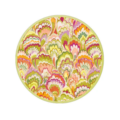 Marbled Ceramica in Raspberry