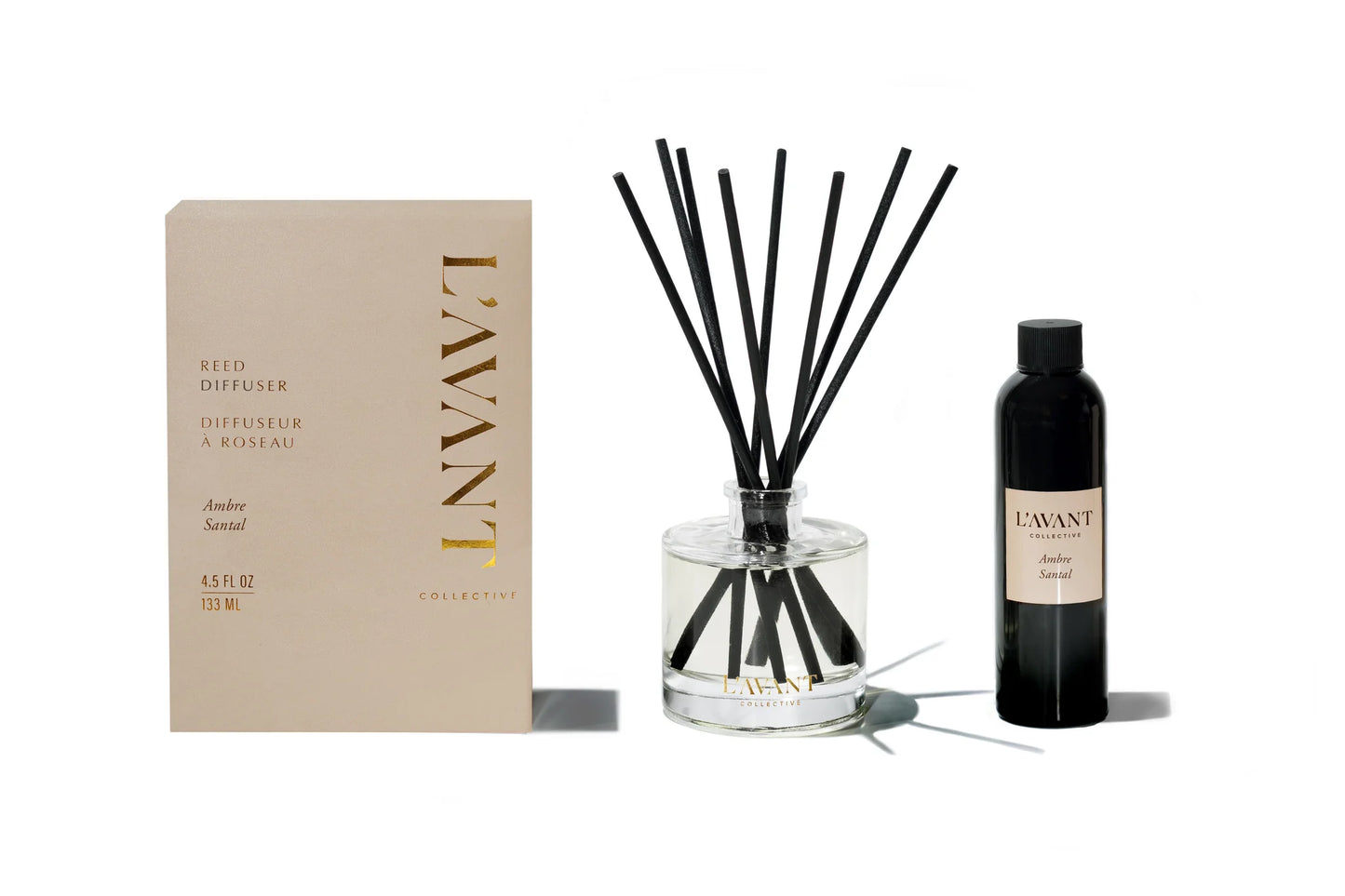 L'Avant Collective Ambre Santal Reed Diffuser