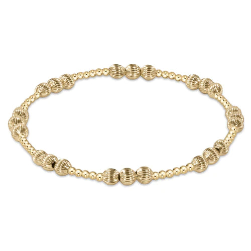 Enewton Dignity Joy pattern 4mm Bracelet - Gold