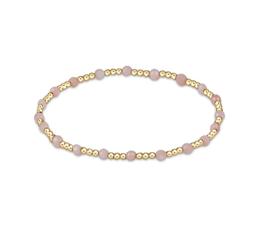 enewton Dignity Sincerity 4mm Bracelet - Pink Opal