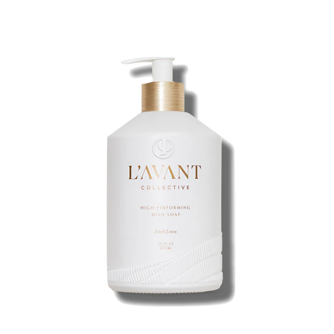 L'Avant Collective Fresh Linen Natural Dish Soap 16 oz,