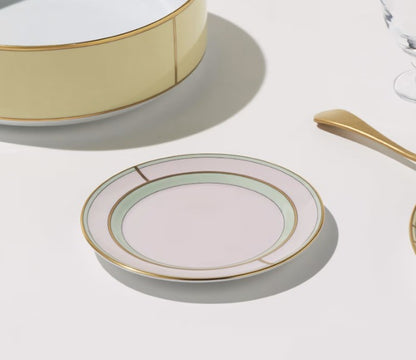 Diva Rosa Tea or Bread Plate, Ginori 1735