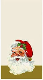 Die Cut Santa Napkin