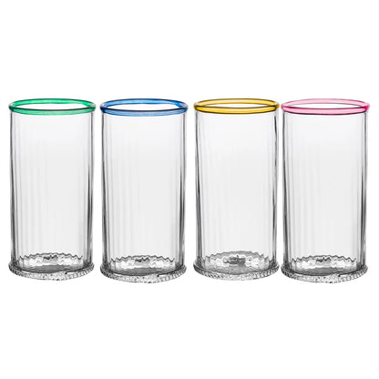Juliska Nell Glass Highball (Assort. Set of 4)