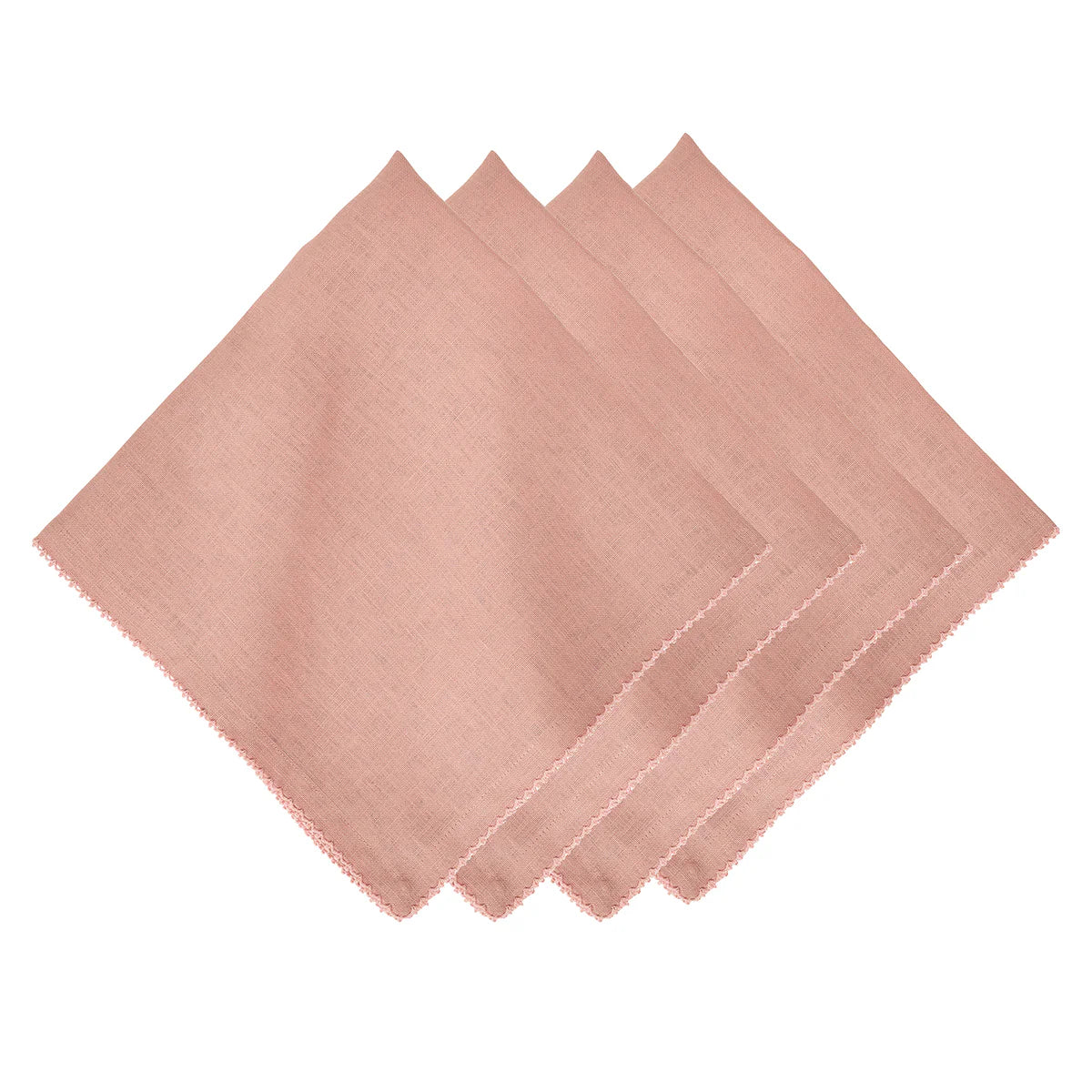 Juliska Berry Scallop Napkins (Set of 4)