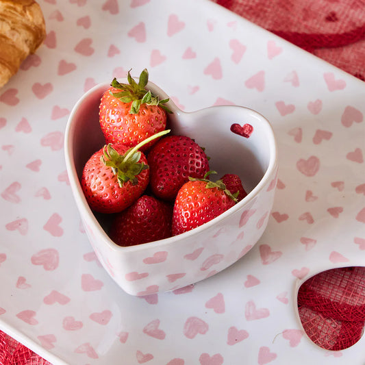 Juliska Love You More Ramekin in Pink