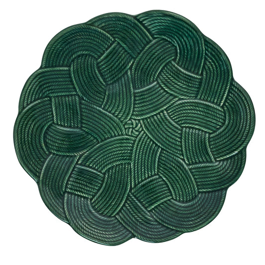 Juliska Le Panier Mystic Knot Charger/Platter in Basil