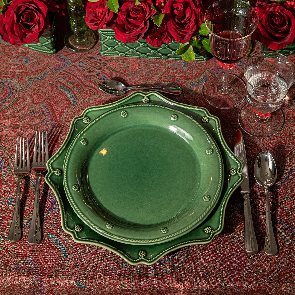 Juliska Berry & Thread Basil Dinner Plate