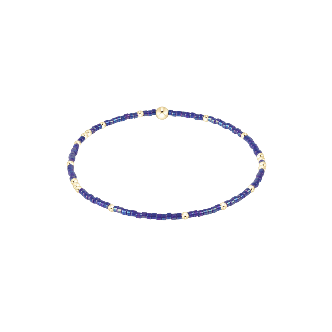 EGIRL Hope Unwritten Bracelet Blue Metallic