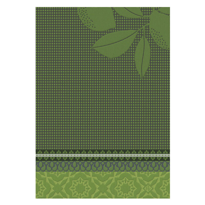 Le Jacquard Sous Les Citronniers Green Tea Towel