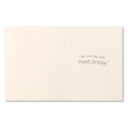 I celebrate your existence every... - Love Muchly card