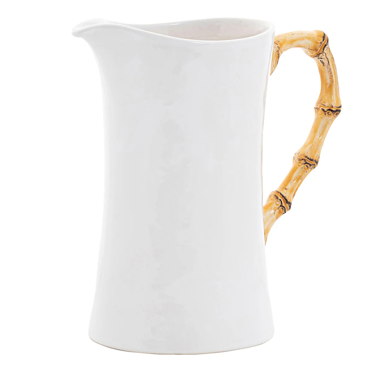 Juliska Bamboo Ceramic Pitcher