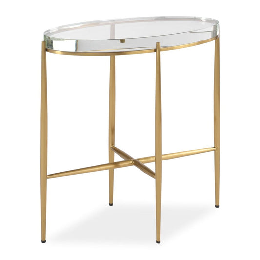 Crystal Clear Accent Table