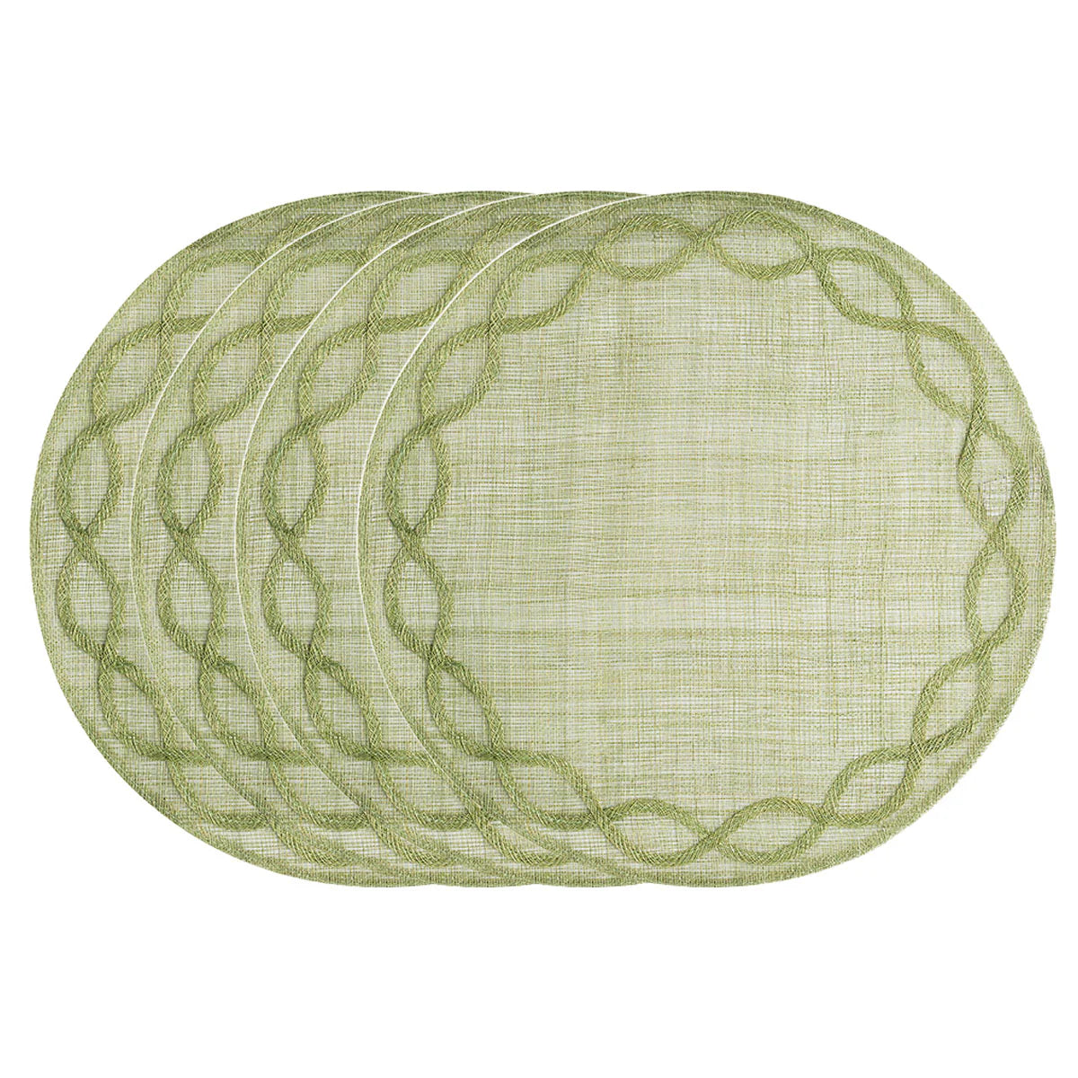 Juliska Pistachio Tuilerie Round Placemat