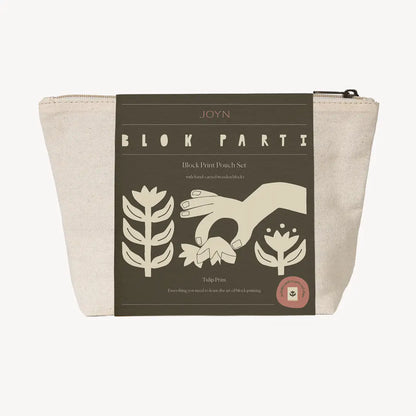 Tulip Pouch Block Printing Kit