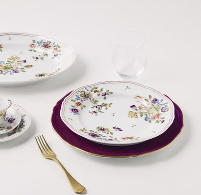 Granduca Corena Rosa Charger Plate, Ginori 1735