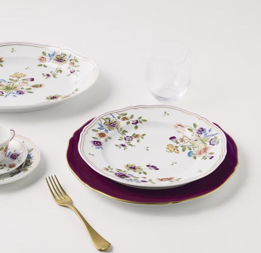 Falda Rosa Charger Plate, Ginori 1735