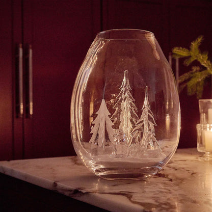 Simon Pearce Festive Snow Globe | LIMITED EDITION