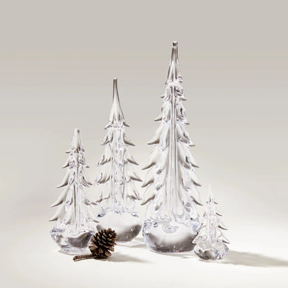 Simon Pearce Five Sided Evergreen Tree