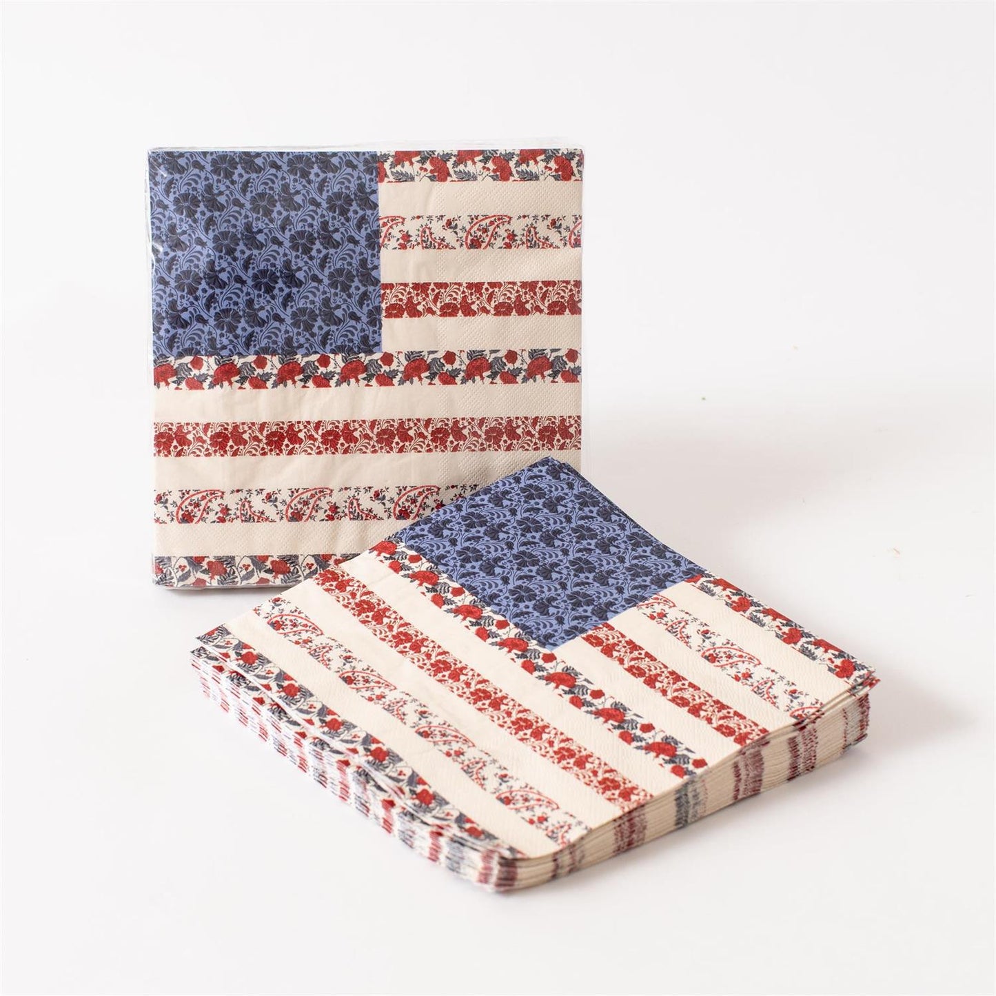 Americana Flag Dinner Napkin