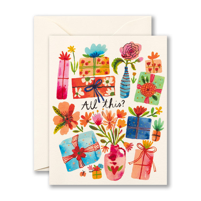 "All this?" Birthday Card - Love Muchly
