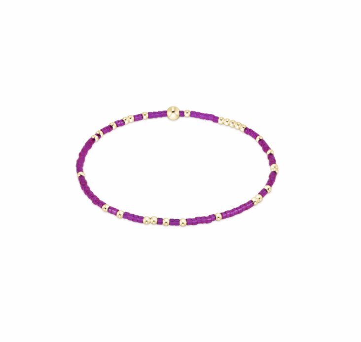 enewton Hope Unwritten Bead Bracelet, Fuchsia