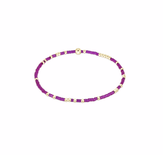 enewton Hope Unwritten Bead Bracelet, Fuchsia