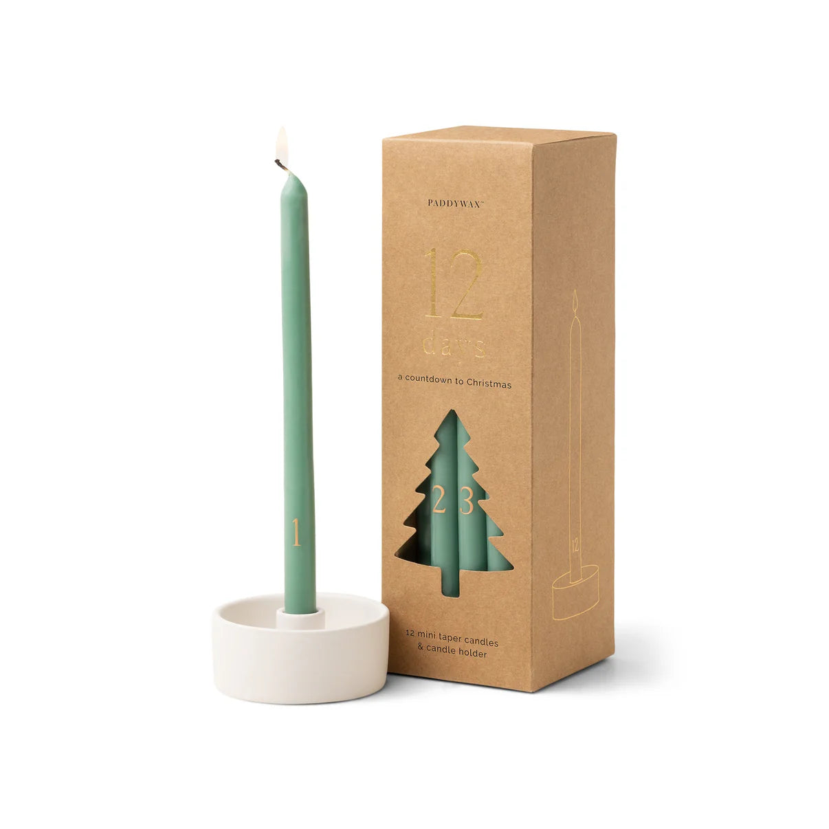 Cypress & Fir Taper 12 Days of Christmas Gift Set