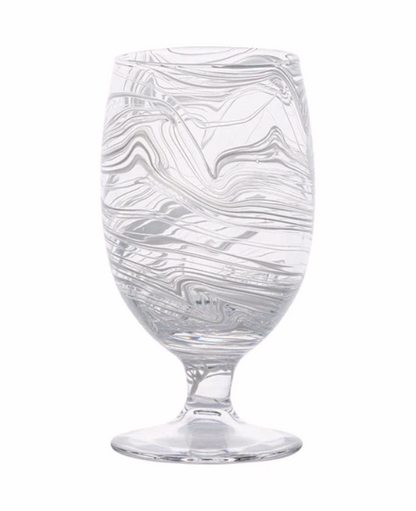 Juliska Puro Marbled Goblet