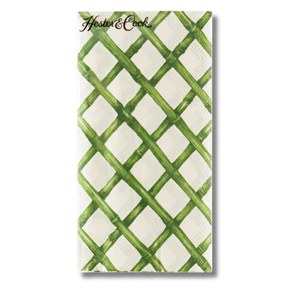 Hester & Cook Green Lattice Napkins