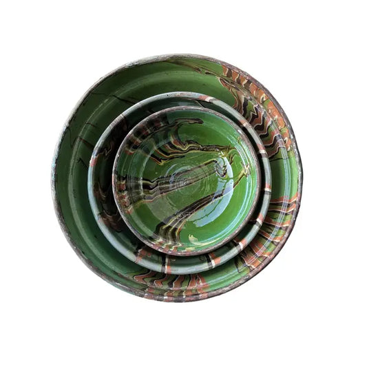 Green Cottage Crafted Bowl